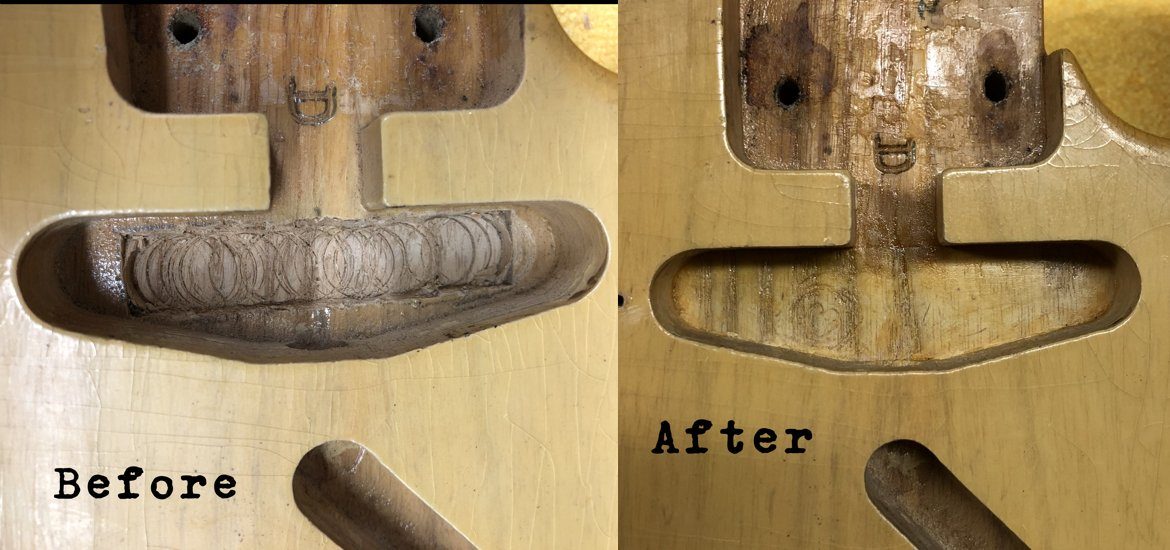 ‘52 Esquire Pickup Rout Repair