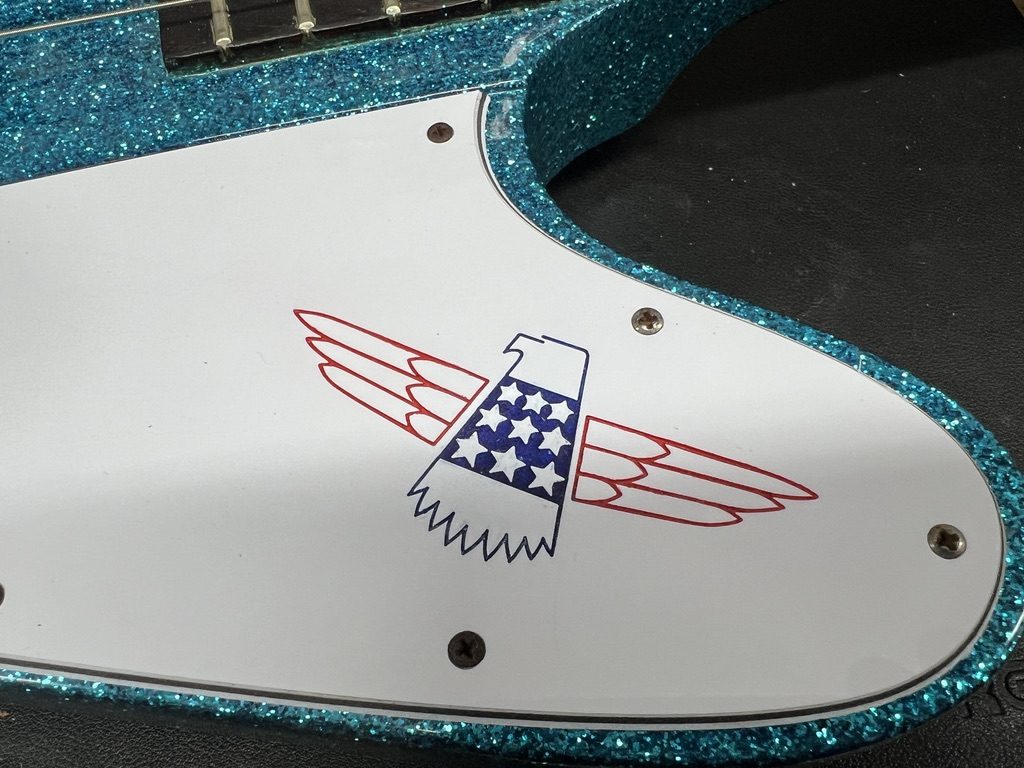 1977 Gibson Thunderbird Pickguard Engraving