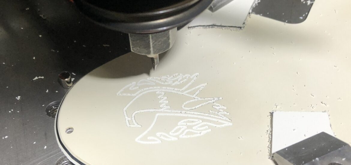 Engraved Firebird Pickguard